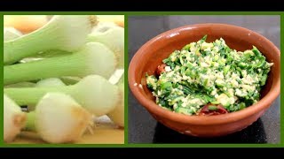 வெங்காயத்தாள் பொரியல் செய்வது எப்படி? How to make Spring Onion Poriyal | Fry | South Indian Recipe