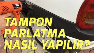 Plastik Tampon Yüzeyleri Boyasız Orijinal Rengine Nasıl Çevrilir?