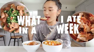 What I Ate In A Week (Healthy + Homemade)