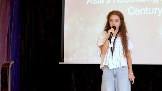 How Asia changed the world | Emiliya Amiraliyeva | TEDxKaspi Liseyi Youth