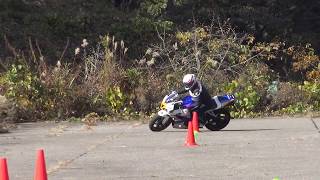 CBR600RR 2017-11-12 ブラックドラゴン バイクジムカーナ 石川瀬女高原