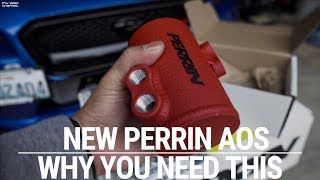 PERRIN AIR OIL SEPARATOR (AOS) UNBOXING | WHY YOU NEED ONE ASAP! | 2015-2018 SUBARU WRX FA20DIT