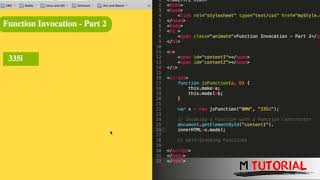 Tutorial JavaScript for beginners #15 Function Invocation Part 2 # M Tutorial