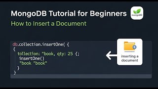 MongoDB Tutorial for Beginners: How to Insert a Document #coding #python #webprogramming #mongodb