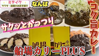 【なんばグルメ】近鉄難波駅構内でサクッと本格カレー【船場カリーPlus】大阪で人気のカレーチェーン店