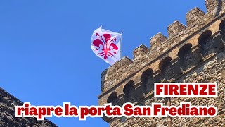 Firenze, riapre al pubblico porta San Frediano, la porta d'Oltrarno