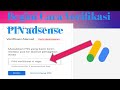 Cara verifikasi Pin google adsense