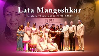 Lata Mangeshkar life story Theme Dance Performance | Award winning Dance | Theme Dance | Nits dance