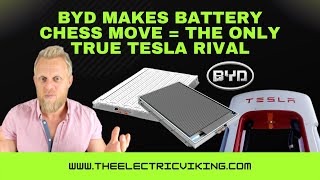 BYD makes battery chess move = the ONLY true Tesla rival