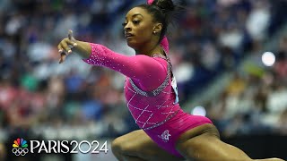 Simone Biles DOMINATES Core Hydration Classic in first meet of Olympic cycle | N