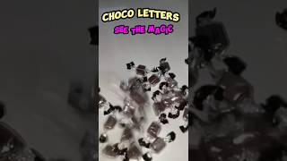 JAPAN MEITO LETTER CHOCO #asmr #fypシ゚viral #shorts #dyk #yummy #satisfying #chocolate