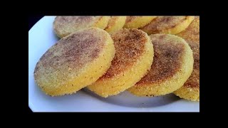 HARCHA / MOROCCAN SEMOLINA BREAD : FOR BREAKFAST OR SNACK