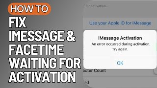 iMessage & FaceTime Activation Error Fix (2023 NEW METHOD)