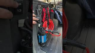 ARB Air compressor in action (Subscribe and like thanks) #arb #compressor #overlanding #truckbed