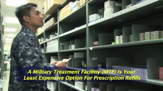 Fill your prescription through home delivery or through a Military Treatment Facility