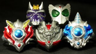 「ウィザードリングとの互換性は？」ウルトラマンタイガ【DXウルトラマンタイガアクセサリーセット01】ウルトラマンロッソレット ウルトラマンブルレット ヘルベロスリング