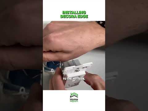 Easiest wiring ever! Leviton Decora Edge