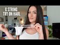 THE BEST G STRING TRY ON HAUL!