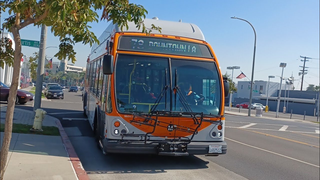 LACMTA 2020 ENC Axess BRT CNG #1805 - YouTube