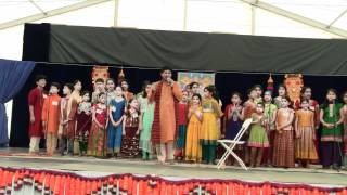 Padamule chalu Rama. - Ramachary with LMA NJ 2012 Kids at Guruvayurappan Temple