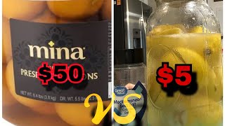 I made $4 Lemon Preserves for 6 months in a Jar. Only Lemon \u0026 Salt