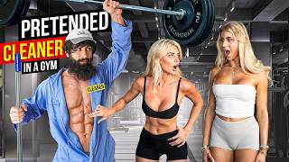 Cleaner ANATOLY Shocks GIRLS in a GYM |  Anatoly GYM PRANK #61