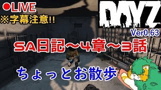 【DAYZ】 SA日記　～第4章～　3話【冒険】そして検証(^▽^)/