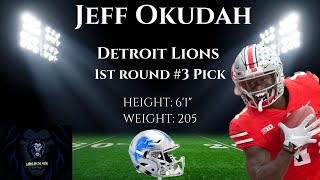 Detroit Lions On The Prowl: Jeff Okudah Breakdown