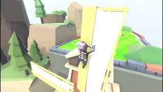 ||成就解鎖|| 把高爾夫球車推下去~－Human Fall Flat : Golf(高爾夫)  #3