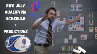 2023 Rugby World Cup Qualifying Schedule for July and Predictions - Qualifiers France 2023 streaming
