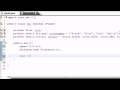 Java Video Tutorial Part 70 |  JList