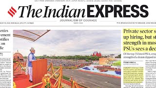 16th August, 2022 || The Indian Express Newspaper Analysis || इंडियन एक्सप्रेस, UPSC Current affairs