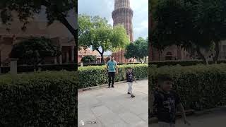 Qutub minar is the tallest minaret in India built in the 13th country @greatfojikatha #@$¥¥#trending