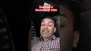 498A Quashing or Discharge | 498A Solution | False Case of 498A #shorts #short #sochparprahaar