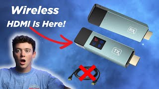 Wireless HDMI Is Here! Say Goodbye To HDMI Cables! | Wireless Hdmi Transmitter and Receiver