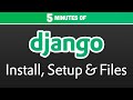 Python Django Tutorial #1: How to Install and Setup a Project