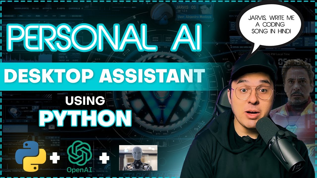 J.A.R.V.I.S - OpenAI + Python Powered AI Desktop Assistant That Talks ...