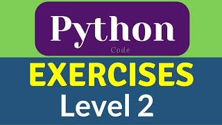 Python challenging programming exercises | Level 2 | learning python #shorts #python3