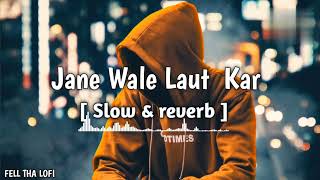 Jane Wale Laut Kar Tu Aaya Kyon Nahi - [ Slow & reverb ]- B Praak & Payal Dev |