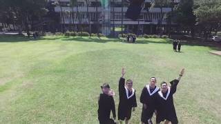 Using drone photography to  commemorate our graduation (Chung Yuan Christian University, Taiwan)