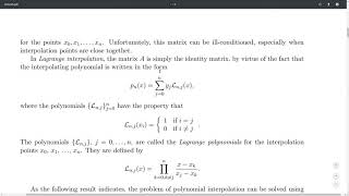 lagrange interpolation in Fortran