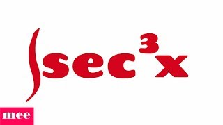 Integration of sec^3x