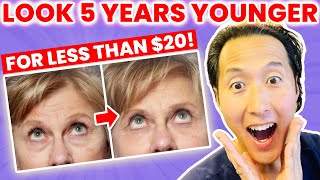 Plastic Surgeon Reveals Secrets to Look FIVE YEARS YOUNGER for less than $20!