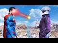 GTA5 GOJO vs SUPERMAN 超人對打五條悟 最強實力出戰！