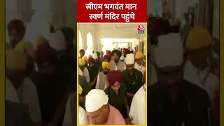 Golden Temple पहुंचे CM Bhagwant Mann #shorts #shortsvideo #shortsviralvideo