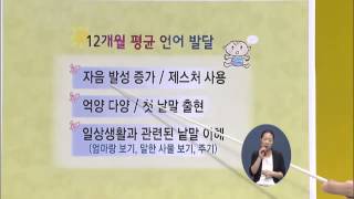 [EBS육아학교] 12개월 된 아이들의 평균발달을 알려주세요. / EBS부모