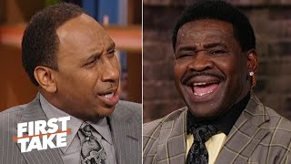 Michael Irvin accuses Stephen A. of being ‘blasphemous’ for Cowboys snub | First Take