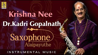 Krishna nee  | classical instrumental music | Saxophone | Dr.Kadri Gopalnath