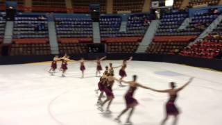 2014 eastern synchronized skating Open Adult