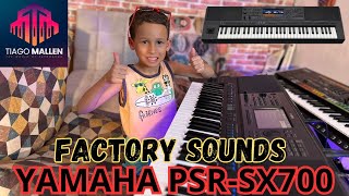 Yamaha PSR-SX700 - factory sounds by Tiago mallen #tecladista #yamahapsrsx700 #tecladogospel